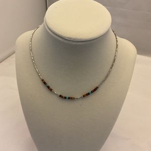 Beautiful silver/turquoise necklace